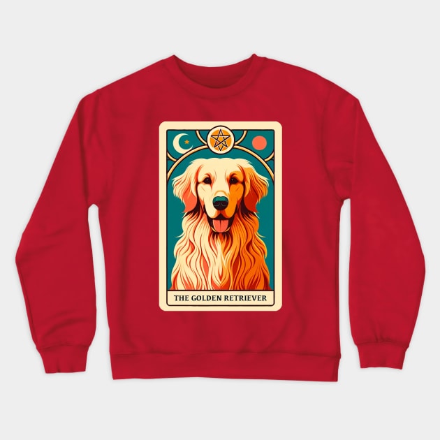 The Golden Retriever Crewneck Sweatshirt by L.C. Tarot